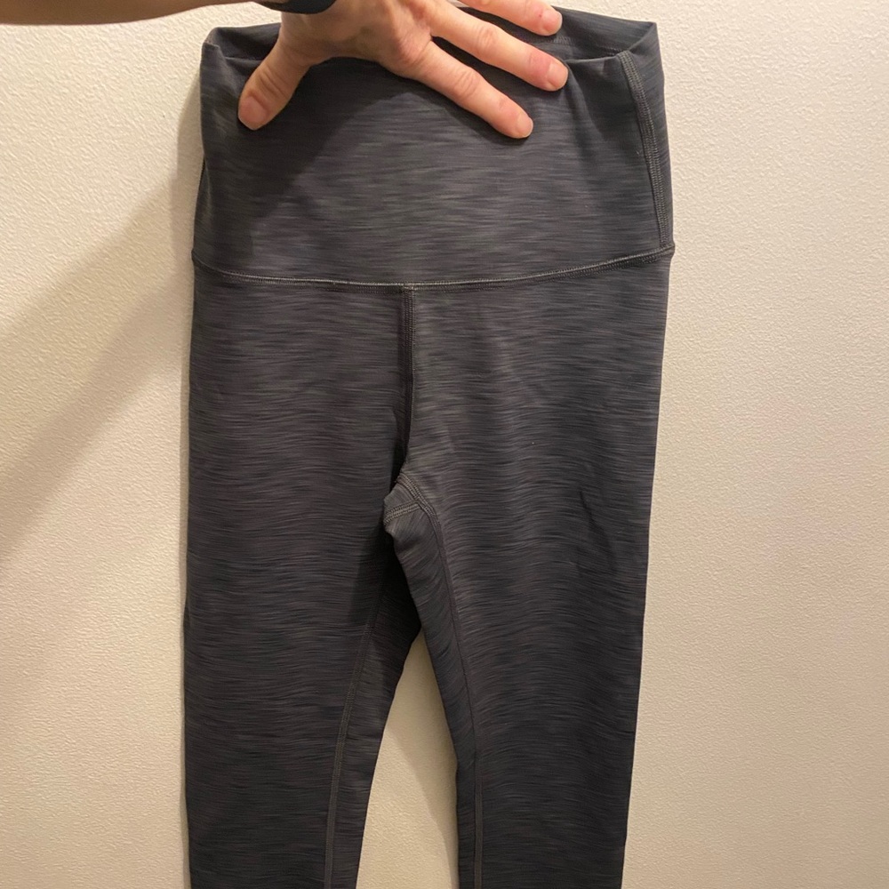 Lululemon high waisted full length yoga pants- size 4